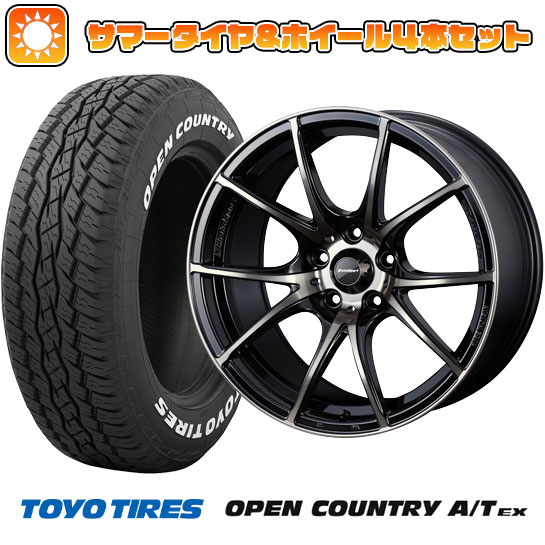 225/65R17 夏タイヤ ホイール4本セット TOYO OPEN COUNTRY A/T EX (5/114車用) WEDS ウェッズスポーツ SA 10R 17インチ :arktire 2182 136506 33425 33425:アークタイヤ