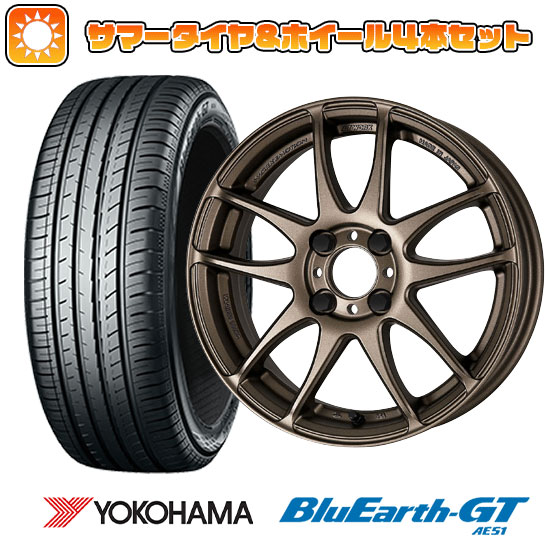 195/50R16 夏タイヤ ホイール4本セット YOKOHAMA ブルーアース GT AE51 (4/100車用) WORK エモーション CR kiwami 16インチ :arktire 1502 141822 28561 28561:アークタイヤ