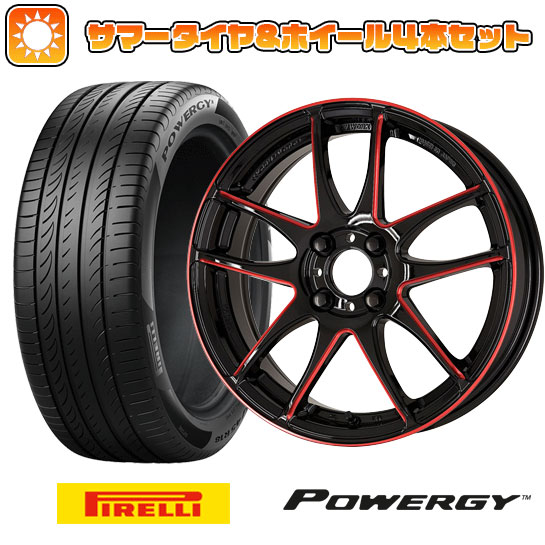 205/45R16 夏タイヤ ホイール4本セット PIRELLI パワジー (4/100車用) WORK エモーション CR kiwami 16インチ :arktire 1541 141824 36995 36995:アークタイヤ