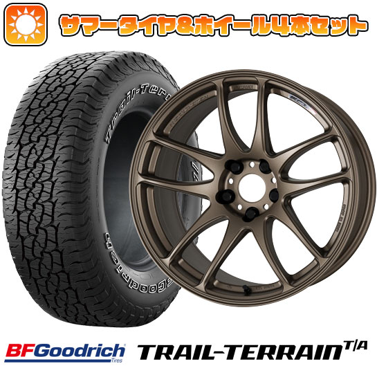 235/60R18 夏タイヤ ホイール4本セット BFグッドリッチ トレールテレーンT/A ORBL (5/114車用) WORK エモーション CR kiwami 18インチ :arktire 27064 141889 36812 36812:アークタイヤ