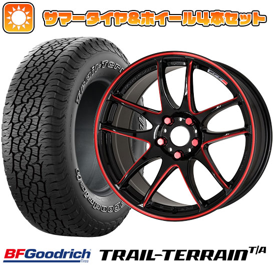 225/60R18 夏タイヤ ホイール4本セット BFグッドリッチ トレールテレーンT/A ORBL (5/114車用) WORK エモーション CR kiwami 18インチ :arktire 1341 141900 36811 36811:アークタイヤ