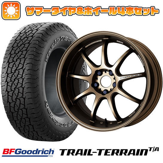 215/60R17 夏タイヤ ホイール4本セット BFグッドリッチ トレールテレーンT/A ORBL (5/114車用) WORK エモーション D9R 17インチ :arktire 1843 142139 36816 36816:アークタイヤ