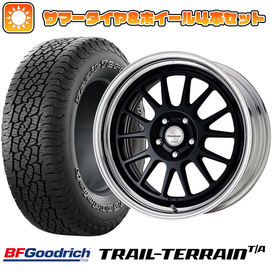 225/60R17 夏タイヤ ホイール4本セット BFグッドリッチ トレールテレーンT/A ORBL (5/114車用) WORK シーカー FX 17インチ :arktire 1845 142094 36817 36817:アークタイヤ