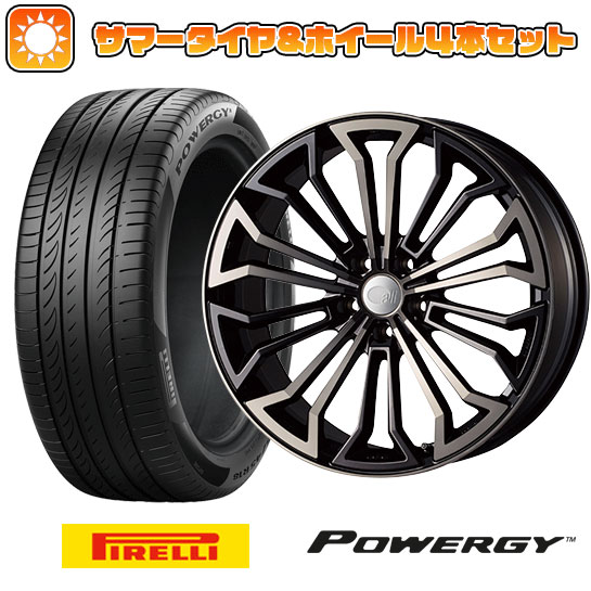 225/60R18 夏タイヤ ホイール４本セット (5/114車用) PIRELLI パワジー エンケイ allシリーズ オールエイト【限定】 18インチ｜ark-tire