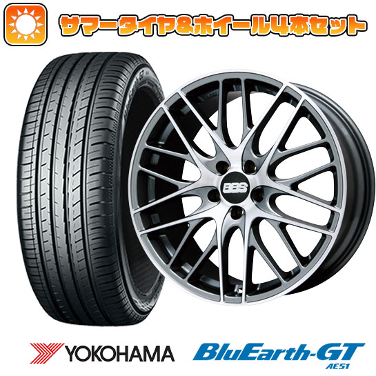 215/40R18 夏タイヤ ホイール4本セット YOKOHAMA ブルーアース GT AE51 (5/100車用) BBS GERMANY BBS CS 18インチ :arktire 1221 89841 28536 28536:アークタイヤ