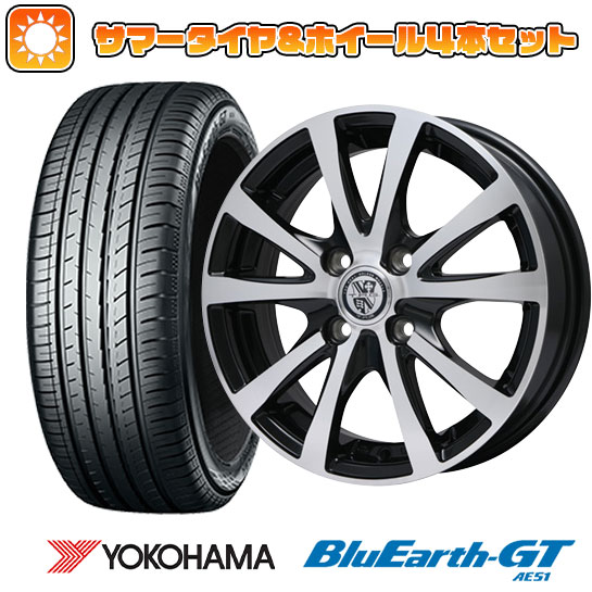 185/60R16 夏タイヤ ホイール4本セット YOKOHAMA ブルーアース GT AE51 (4/100車用) BIGWAY TRG バーン XP 16インチ :arktire 13442 74913 33212 33212:アークタイヤ