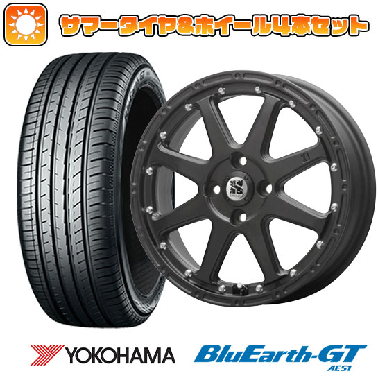 165/55R15 夏タイヤ ホイール4本セット N BOX タントカスタム ワゴンR YOKOHAMA ブルーアース GT AE51 MLJ エクストリームJ 15インチ :arktire 21761 131393 28574 28574:アークタイヤ