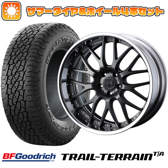 225/60R18 夏タイヤ ホイール4本セット BFグッドリッチ トレールテレーンT/A ORBL (5/114車用) WEDS マーベリック 709M 18インチ : arktire 1341 136787 36811 36811 : アークタイヤ