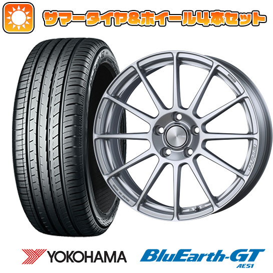 215/45R18 夏タイヤ ホイール４本セット (5/114車用) YOKOHAMA ブルーアース GT AE51 エンケイ PF03 18インチ :arktire 1130 151009 29315 29315:アークタイヤ