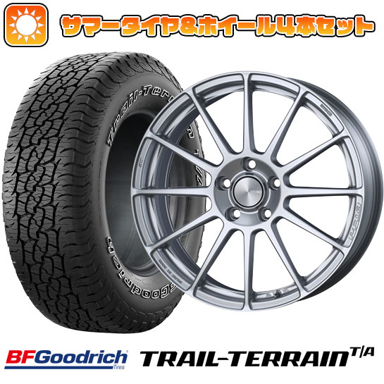 235/60R18 夏タイヤ ホイール４本セット (5/114車用) BFグッドリッチ トレールテレーンT/A ORBL エンケイ PF03 18インチ :arktire 27064 151009 36812 36812:アークタイヤ