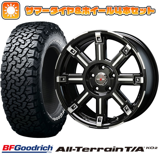 225/70R16 夏タイヤ ホイール4本セット BFグッドリッチ オールテレーンT/A KO2 RWL/RBL (5/114車用) BLEST バーンズテック エッジストリーム 16インチ :arktire 2563 126153 22213 22213:アークタイヤ