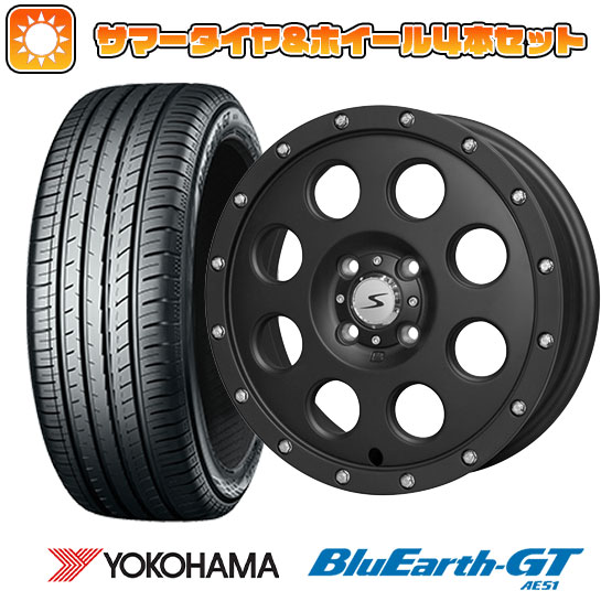 165/55R15 夏タイヤ ホイール4本セット N BOX タントカスタム ワゴンR YOKOHAMA ブルーアース GT AE51 SOLID RACING Iメタル X 15インチ :arktire 142 83822 28574 28574:アークタイヤ