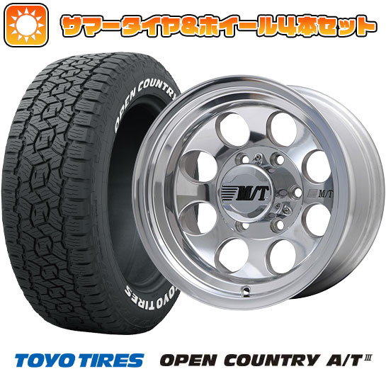 265/70R15 夏タイヤ ホイール4本セット TOYO OPEN COUNTRY A/T III (6/139車用) MICKEY T クラシック3 15インチ :arktire 11801 66795 38630 38630:アークタイヤ