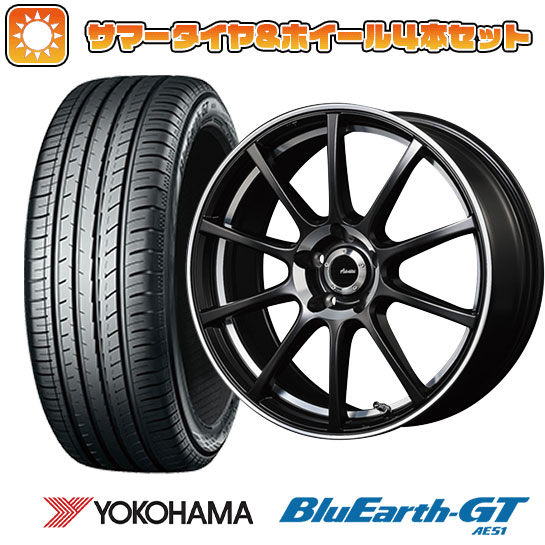 195/60R17 夏タイヤ ホイール4本セット ライズ/ロッキー（ハイブリッド） YOKOHAMA ブルーアース GT AE51 ADVANTI RACING ヴィゴロッソ M993 17インチ :arktire 25181 76993 33211 33211:アークタイヤ