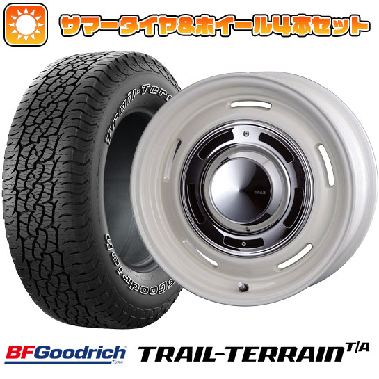 245/65R17 夏タイヤ ホイール4本セット BFグッドリッチ トレールテレーンT/A ORWL (5/114車用) CRIMSON ディーン クロスカントリー 17インチ :arktire 19901 105396 36787 36787:アークタイヤ