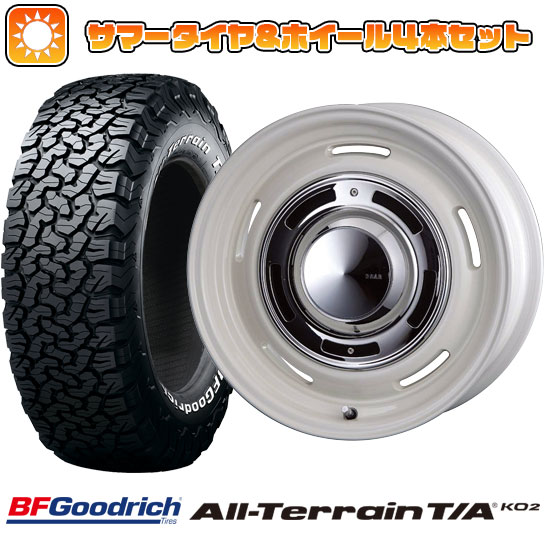 225/70R16 夏タイヤ ホイール4本セット ジムニーシエラ BFグッドリッチ オールテレーンT/A KO2 RWL/RBL クリムソン ディーン クロスカントリー 16インチ :arktire 16701 105395 22213 22213:アークタイヤ