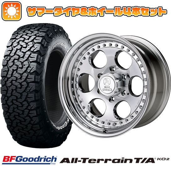 265/70R17 夏タイヤ ホイール4本セット BFグッドリッチ オールテレーンT/A KO2 RWL/RBL (6/139車用) ELFORD ブラッドストック 17インチ :arktire 2297 78954 21283 21283:アークタイヤ