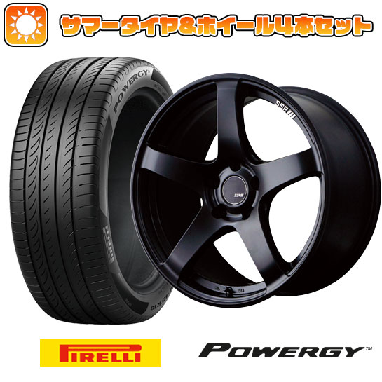 205/50R17 夏タイヤ ホイール4本セット PIRELLI パワジー (5/114車用) SSR GTV01 17インチ :arktire 1672 142905 38262 38262:アークタイヤ