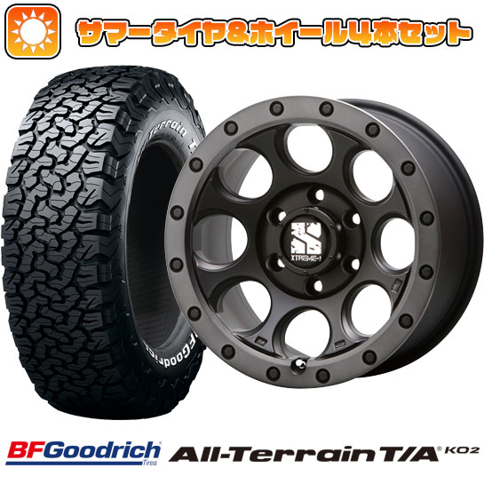 215/65R16 夏タイヤ ホイール4本セット BFグッドリッチ オールテレーンT/A KO2 RBL (5/114車用) MLJ エクストリームJ XJ03 16インチ :arktire 1310 131497 23751 23751:アークタイヤ