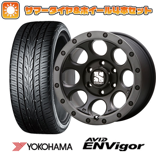 235/55R18 夏タイヤ ホイール４本セット (5/114車用) YOKOHAMA エイビッド エンビガーS321 MLJ エクストリームJ XJ03 18インチ :arktire 1303 131726 43107 43107:アークタイヤ