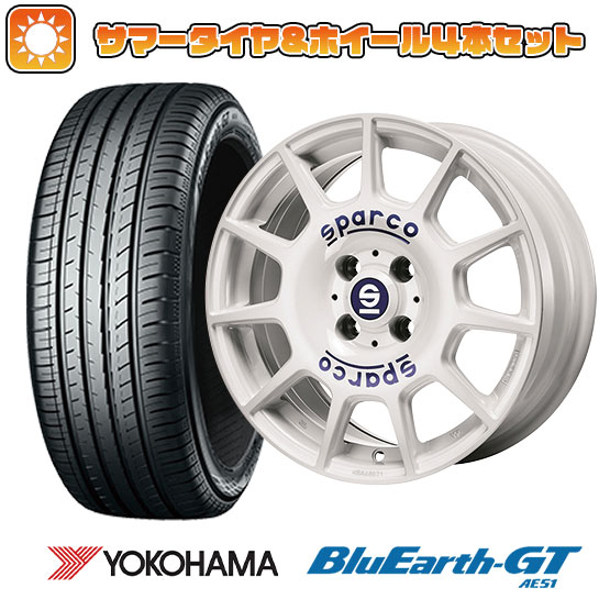 215/65R16 夏タイヤ ホイール4本セット YOKOHAMA ブルーアース GT AE51 (5/114車用) OZ SPARCO テラ 16インチ :arktire 1310 116069 28572 28572:アークタイヤ