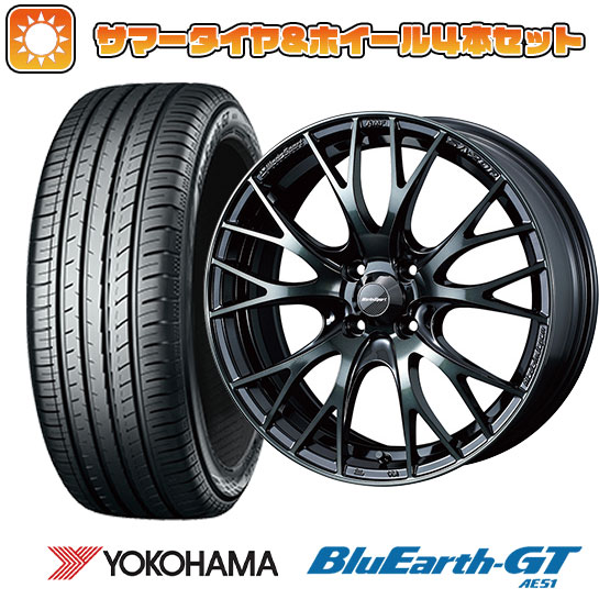 185/60R15 夏タイヤ ホイール4本セット YOKOHAMA ブルーアース GT AE51 (4/100車用) WEDS ウェッズスポーツ SA 20R 15インチ :arktire 1901 132690 28575 28575:アークタイヤ