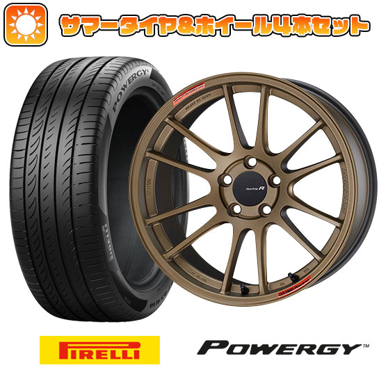 235/40R18 夏タイヤ ホイール4本セット (5/114車用) PIRELLI パワジー 