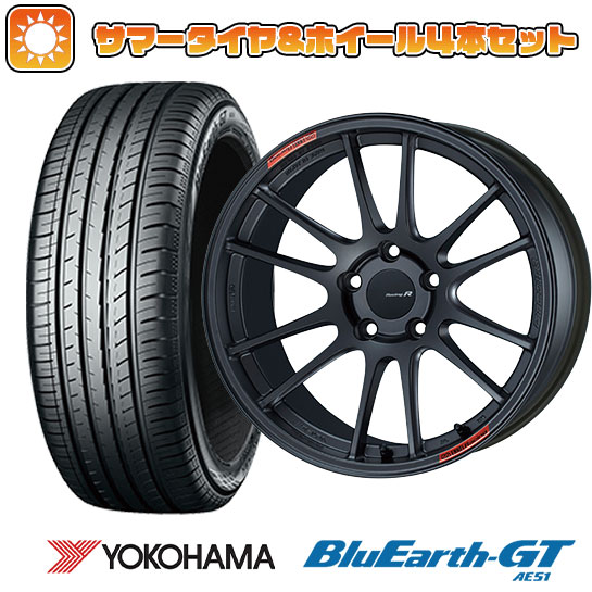 215/45R18 夏タイヤ ホイール４本セット (5/114車用) YOKOHAMA ブルーアース GT AE51 エンケイ GTC01 RR 18インチ :arktire 1130 150802 29315 29315:アークタイヤ