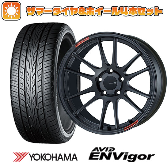 215/45R18 夏タイヤ ホイール４本セット (5/114車用) YOKOHAMA エイビッド エンビガーS321 エンケイ GTC01 RR 18インチ :arktire 1130 150802 33745 33745:アークタイヤ