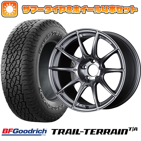 235/55R19 夏タイヤ ホイール4本セット BFグッドリッチ トレールテレーンT/A ORBL (5/114車用) SSR GTX01 19インチ :arktire 1121 142850 36806 36806:アークタイヤ