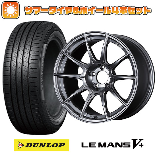 245/45R19 夏タイヤ ホイール4本セット DUNLOP ルマン V+(ファイブプラス) (5/114車用) SSR GTX01 19インチ :arktire 1141 142850 40712 40712:アークタイヤ