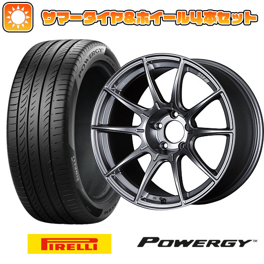 225/40R18 夏タイヤ ホイール4本セット ピレリ パワジー (5/100車用) SSR GTX01 18インチ :arktire 2287 142833 36964 36964:アークタイヤ