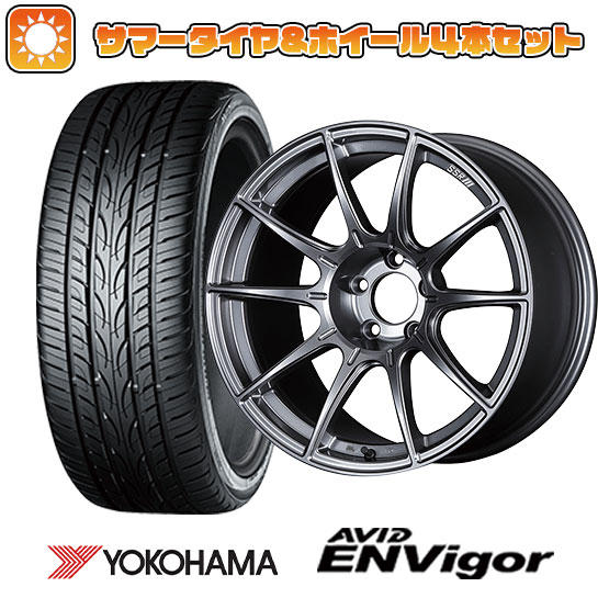 235/40R19 夏タイヤ ホイール4本セット YOKOHAMA エイビッド エンビガーS321 (5/114車用) SSR GTX01 19インチ :arktire 13461 142850 38557 38557:アークタイヤ