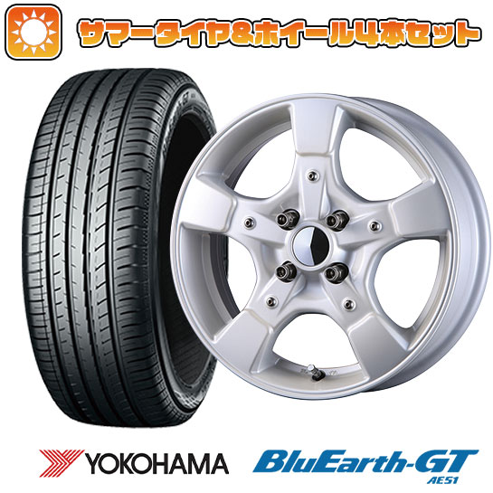 185/55R15 夏タイヤ ホイール4本セット YOKOHAMA ブルーアース GT AE51 (4/100車用) CRIMSON グーフィー スプリッター 15インチ :arktire 1846 84650 28573 28573:アークタイヤ