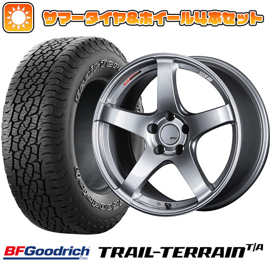 235/60R18 夏タイヤ ホイール4本セット BFグッドリッチ トレールテレーンT/A ORBL (5/114車用) SSR GTV01 18インチ :arktire 27064 142909 36812 36812:アークタイヤ