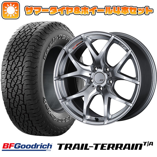 235/60R18 夏タイヤ ホイール4本セット BFグッドリッチ トレールテレーンT/A ORBL (5/114車用) SSR GTV03 18インチ :arktire 27064 142930 36812 36812:アークタイヤ