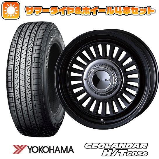 265/70R17 夏タイヤ ホイール4本セット YOKOHAMA ジオランダー H/T G056 (6/139車用) CRIMSON ディーン カリフォルニア 17インチ :arktire 11822 84924 21373 21373:アークタイヤ