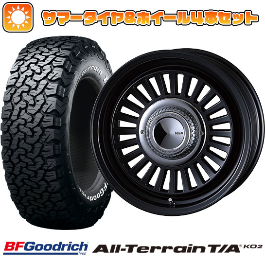 235/85R16 夏タイヤ ホイール4本セット BFグッドリッチ オールテレーンT/A KO2 RWL/RBL (6/139車用) CRIMSON ディーン カリフォルニア 16インチ :arktire 11802 84922 22219 22219:アークタイヤ