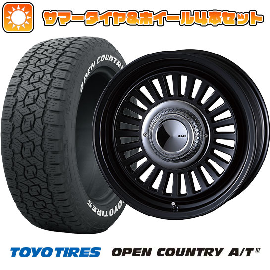 265/65R17 夏タイヤ ホイール4本セット TOYO OPEN COUNTRY A/T III (6/139車用) CRIMSON ディーン カリフォルニア 17インチ :arktire 11822 84924 38618 38618:アークタイヤ