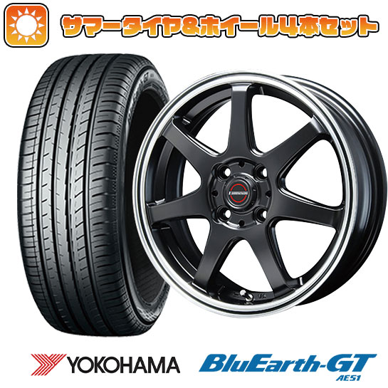 185/60R15 夏タイヤ ホイール4本セット YOKOHAMA ブルーアース GT AE51 (4/100車用) BLEST ユーロマジック タイプS 07 15インチ :arktire 1901 126196 28575 28575:アークタイヤ