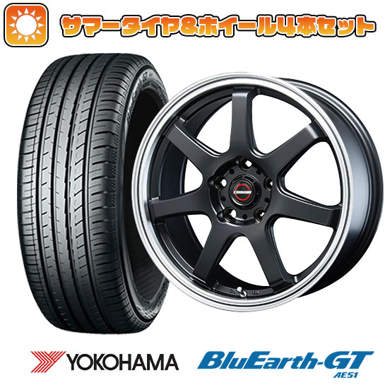 225/50R17 夏タイヤ ホイール4本セット YOKOHAMA ブルーアース GT AE51 (5/114車用) BLEST ユーロマジック タイプS 07 17インチ :arktire 1844 126200 28553 28553:アークタイヤ