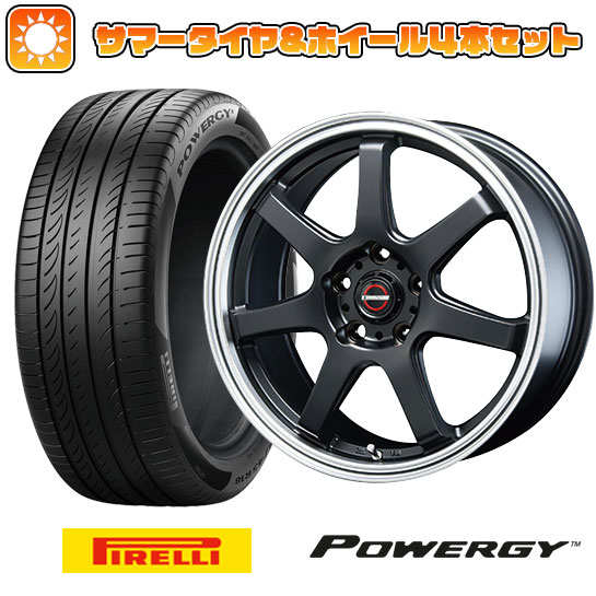 225/50R17 夏タイヤ ホイール4本セット PIRELLI パワジー (5/114車用) BLEST ユーロマジック タイプS 07 17インチ :arktire 1844 126200 36982 36982:アークタイヤ