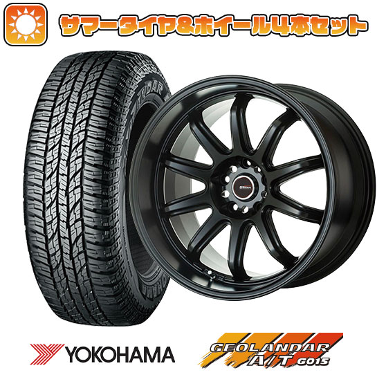 225/50R18 夏タイヤ ホイール４本セット (5/114車用) YOKOHAMA ジオランダー A/T G015 RBL ゴジゲン ファイヤーボールダブルアール 18インチ :arktire 1301 150181 35333 35333:アークタイヤ