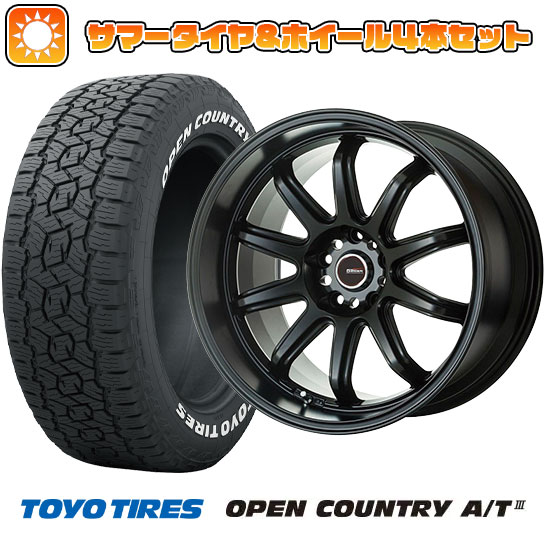 235/60R18 夏タイヤ ホイール４本セット (5/114車用) TOYO オープンカントリー A/T III RWL/RBL ゴジゲン ファイヤーボールダブルアール 18インチ :arktire 27064 150181 42842 42842:アークタイヤ