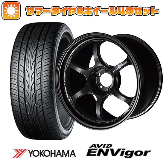 225/55R18 夏タイヤ ホイール４本セット (5/100車用) YOKOHAMA エイビッド エンビガーS321 ヨコハマ アドバンレーシング RG DII 18インチ :arktire 2288 85942 43106 43106:アークタイヤ