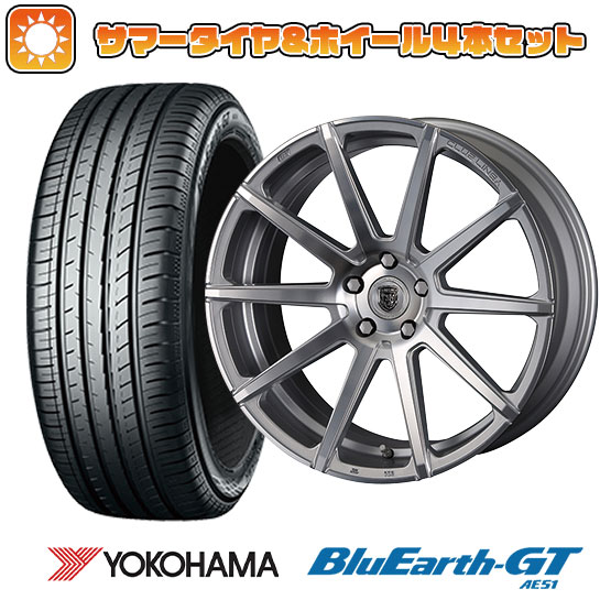 225/35R19 夏タイヤ ホイール4本セット YOKOHAMA ブルーアース GT AE51 (5/114車用) CRIMSON クラブリネア マルディーニ FF 19インチ :arktire 878 89086 28526 28526:アークタイヤ