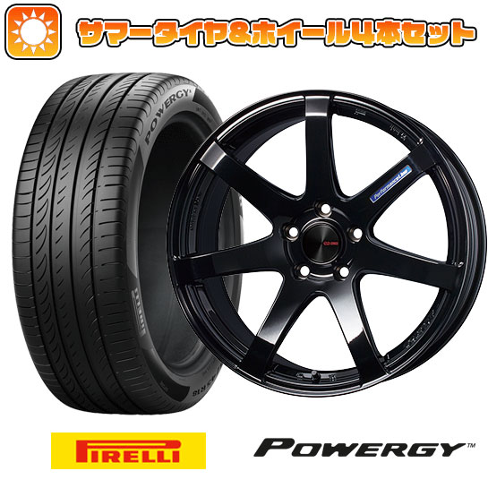 225/60R18 夏タイヤ ホイール４本セット (5/114車用) PIRELLI パワジー エンケイ PF07 Limited 18インチ :arktire 1341 151102 36977 36977:アークタイヤ