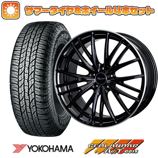 225/60R18 夏タイヤ ホイール４本セット (5/114車用) YOKOHAMA ジオランダー A/T G015 RBL ホットスタッフ プレシャス アストM1 18インチ :arktire 1341 146411 31742 31742:アークタイヤ