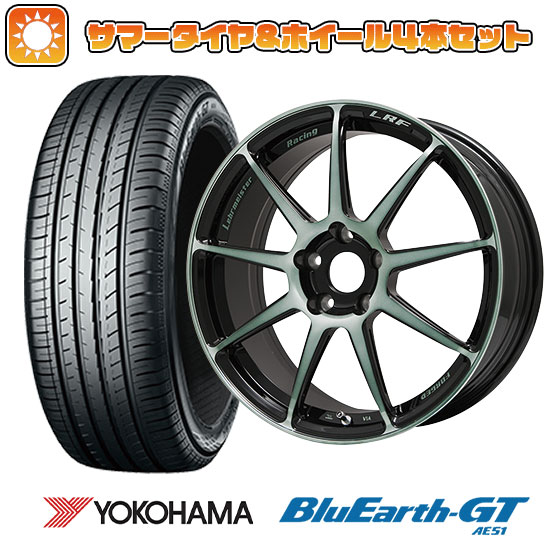 205/50R17 夏タイヤ ホイール4本セット YOKOHAMA ブルーアース GT AE51 (5/100車用) LEHRMEISTER レーシングフォージド LRF S9 17インチ :arktire 1671 87873 28551 28551:アークタイヤ