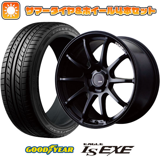 215/45R18 夏タイヤ ホイール4本セット グッドイヤー EAGLE LS EXE(限定) (5/100車用) SSR GTV02 18インチ :arktire 25241 142920 31586 31586:アークタイヤ